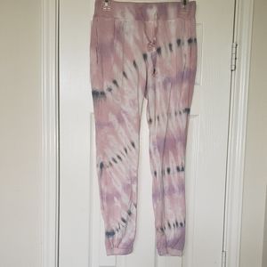 Young Fabulous & Broke super soft tie dye joggers pockets